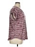 L.L.Bean Burgundy Short Sleeve Blouse Size XL - photo 4
