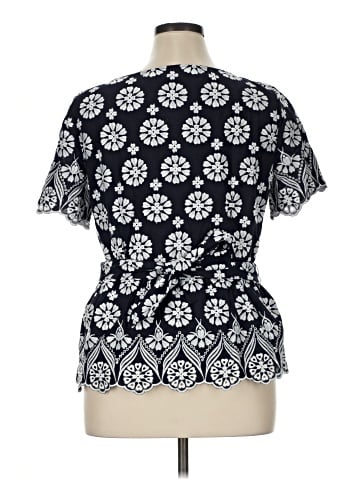 Talbots Short Sleeve Blouse (view 2)