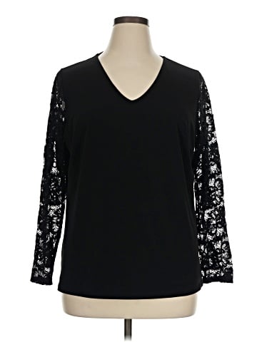 INC International Concepts 3/4 Sleeve Top (view 1)