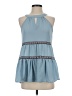 Cato 100% Polyester Blue Sleeveless Blouse Size S - photo 1
