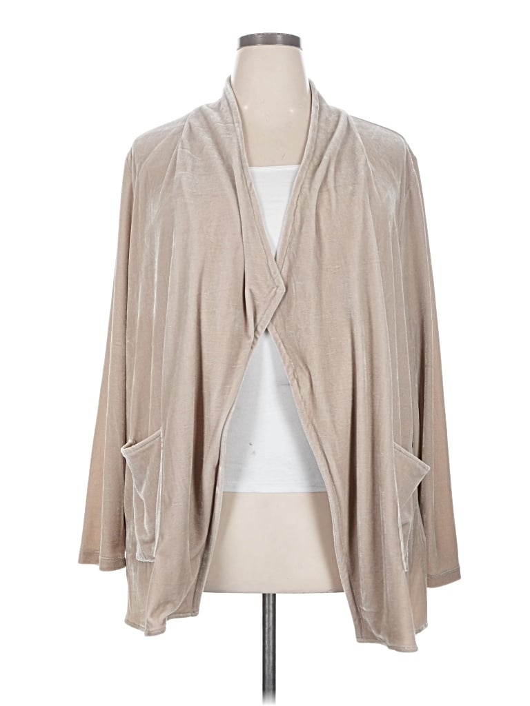 Pre-owned Soft Surroundings Jacket In Tan