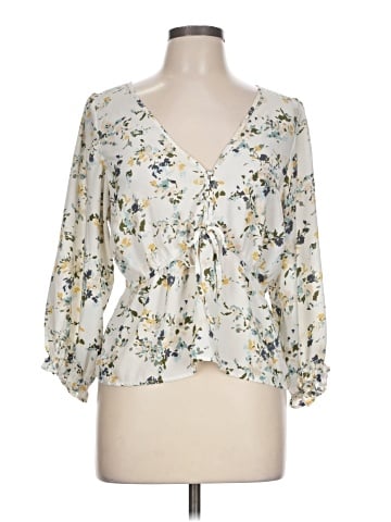 Abercrombie & Fitch 3/4 Sleeve Blouse (view 1)