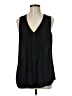 DR2 100% Polyester Black Sleeveless Blouse Size M - photo 1