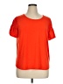 Nine West Orange Short Sleeve T-Shirt Size XL - photo 1