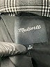 Madewell Houndstooth Gray Coat Size M - photo 3