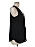 DR2 100% Polyester Black Sleeveless Blouse Size M - photo 4