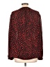 MICHAEL Michael Kors 100% Polyester Red Long Sleeve Blouse Size L - photo 2