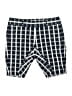 Ann Taylor LOFT Checkered-gingham Blue Shorts Size 10 - photo 1