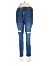 Old Navy Hearts Blue Jeans Size 10 SHORT - photo 1