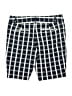 Ann Taylor LOFT Checkered-gingham Blue Shorts Size 10 - photo 2