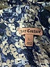 Juicy Couture 100% Polyester Blue 3/4 Sleeve Blouse Size L - photo 7