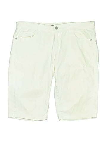 New York & Company Khaki Shorts (view 1)