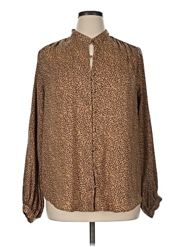 Liz Claiborne Long Sleeve Blouse (view 1)