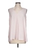 Vince Camuto 100% Polyester Pink Sleeveless Blouse Size L - photo 1