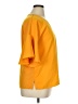 Ann Taylor 100% Polyester Yellow 3/4 Sleeve Top Size XL - photo 4