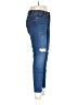 Old Navy Hearts Blue Jeans Size 10 SHORT - photo 4