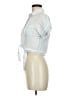 Sim & Sam Blue Short Sleeve Blouse Size M - photo 5