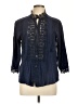 Unbranded Blue 3/4 Sleeve Blouse Size L - photo 1