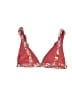 Roxy Floral Red Swimsuit Top Size M - photo 2