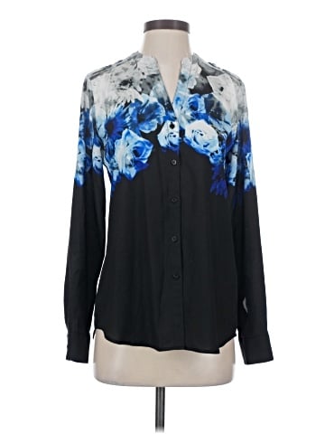 Calvin Klein Long Sleeve Blouse (view 1)
