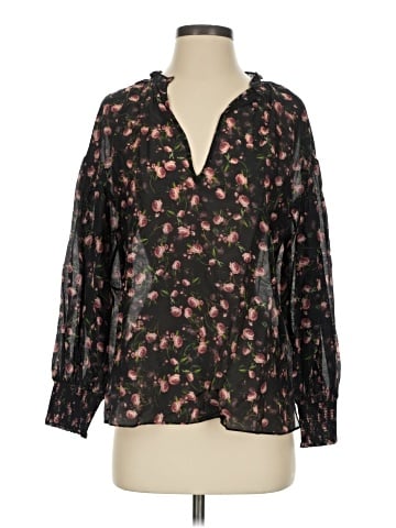 Alice + Olivia Long Sleeve Blouse (view 1)