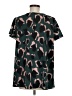 Buddy Love 100% Polyester Green Short Sleeve Blouse Size M - photo 2