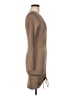 Solemio Tan Cocktail Dress Size M - photo 4