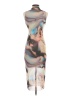 Steve Madden Graphic Brown Tan Cocktail Dress Size XS - photo 2