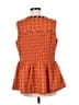 ModCloth 100% Cotton Orange Sleeveless Blouse One size - photo 2