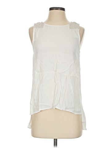 Astr Sleeveless Silk Top (view 1)