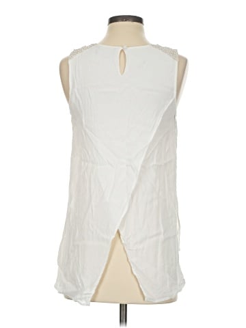 Astr Sleeveless Silk Top (view 2)