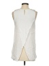 Astr Ivory Sleeveless Silk Top Size S - photo 2