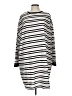 ASOS Stripes Gray Casual Dress Size 12 - photo 1