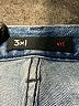 3x1 100% Cotton Solid Blue Jeans Size 29 waist - photo 7