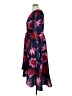 Sam Edelman 100% Polyester Print Purple Casual Dress Size 1X - photo 5