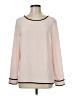 Talbots 100% Polyester Pink Long Sleeve Blouse Size M - photo 1