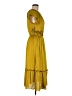 Current Air 100% Polyester Yellow Casual Dress Size M - photo 4