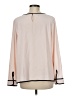 Talbots 100% Polyester Pink Long Sleeve Blouse Size M - photo 2