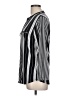 INC International Concepts Stripes Black Long Sleeve Button-Down Shirt Size L - photo 5
