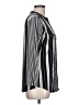 INC International Concepts Stripes Black Long Sleeve Button-Down Shirt Size L - photo 4