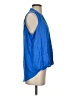 Splendid Blue Sleeveless Blouse Size S - photo 4