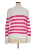 Lilly Pulitzer 100% Cotton Stripes Pink Pullover Sweater Size XL - photo 2