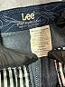Lee Chevron-herringbone Blue Dress Pants Size 10 - photo 7