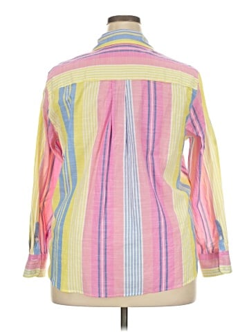 Lane Bryant Long Sleeve Button-Down Shirt (view 2)