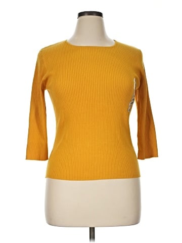 August Silk 3/4 Sleeve Top (view 1)