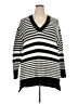 Unbranded Stripes Black Pullover Sweater Size 2X (estimated) - photo 1