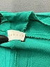 Karlie 100% Rayon Teal Short Sleeve Blouse Size M - photo 7