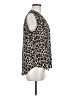 Vince Camuto 100% Polyester Animal Print Ivory Sleeveless Blouse Size M - photo 4