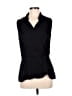 T Tahari 100% Polyester Black Sleeveless Blouse Size M - photo 1