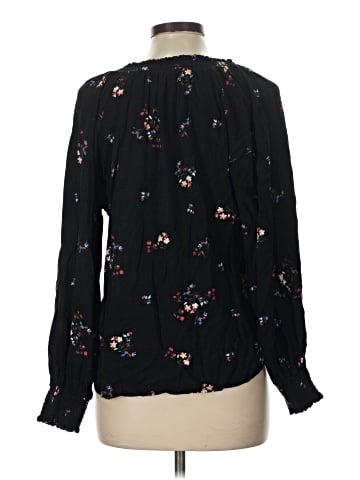 a.n.a. A New Approach Long Sleeve Blouse (view 2)